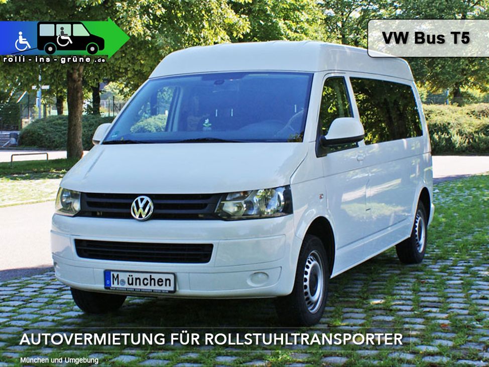 Vw Bus T5 Mit Rollstuhlrampe Behindertengerecht Rollstuhltransporter Rollstuhl Fahrzeug Zur Behindertenbeforderung 6934803963 Mieten Erento At