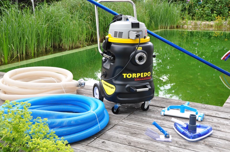 Schlammsauger Torpedo Ultra für große Teiche, bis 20000L/H